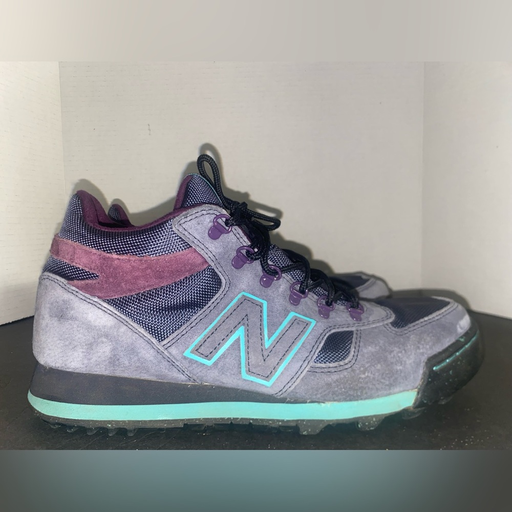 New Balance Heritage Trail Hi Men's Hiking Shoes H710DG Blue Size 10 Purple
